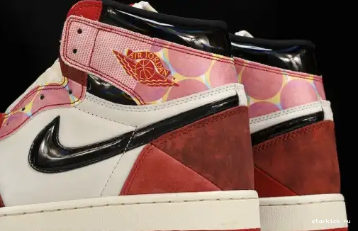 Spider-Man Retro OG 1 DV1748-601 the Spider-Verse Across High Jordan 0530